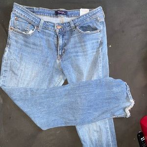Boot cut jeans